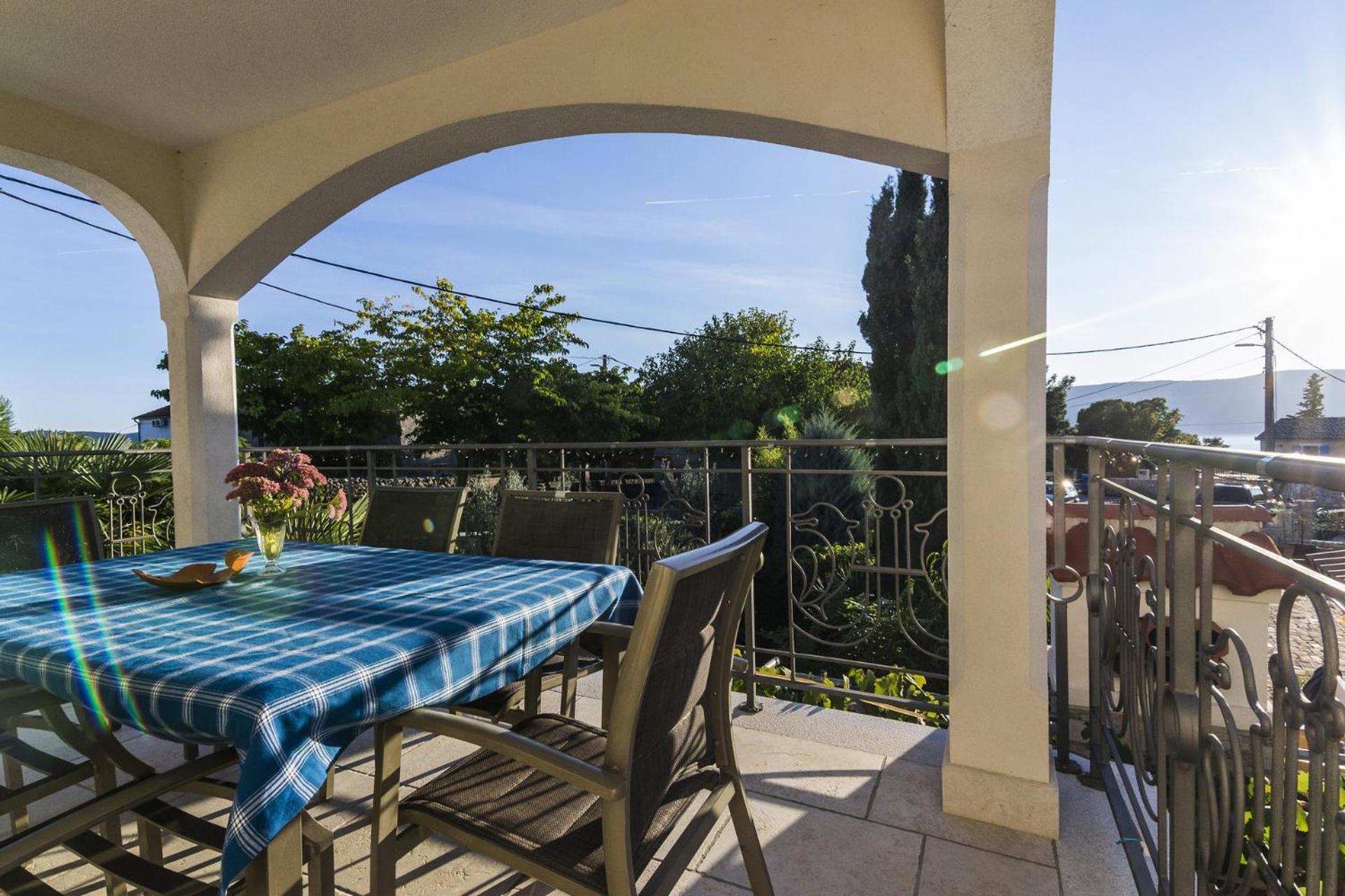 Apartment Villa Marija, Pinezici Крк Екстер'єр фото