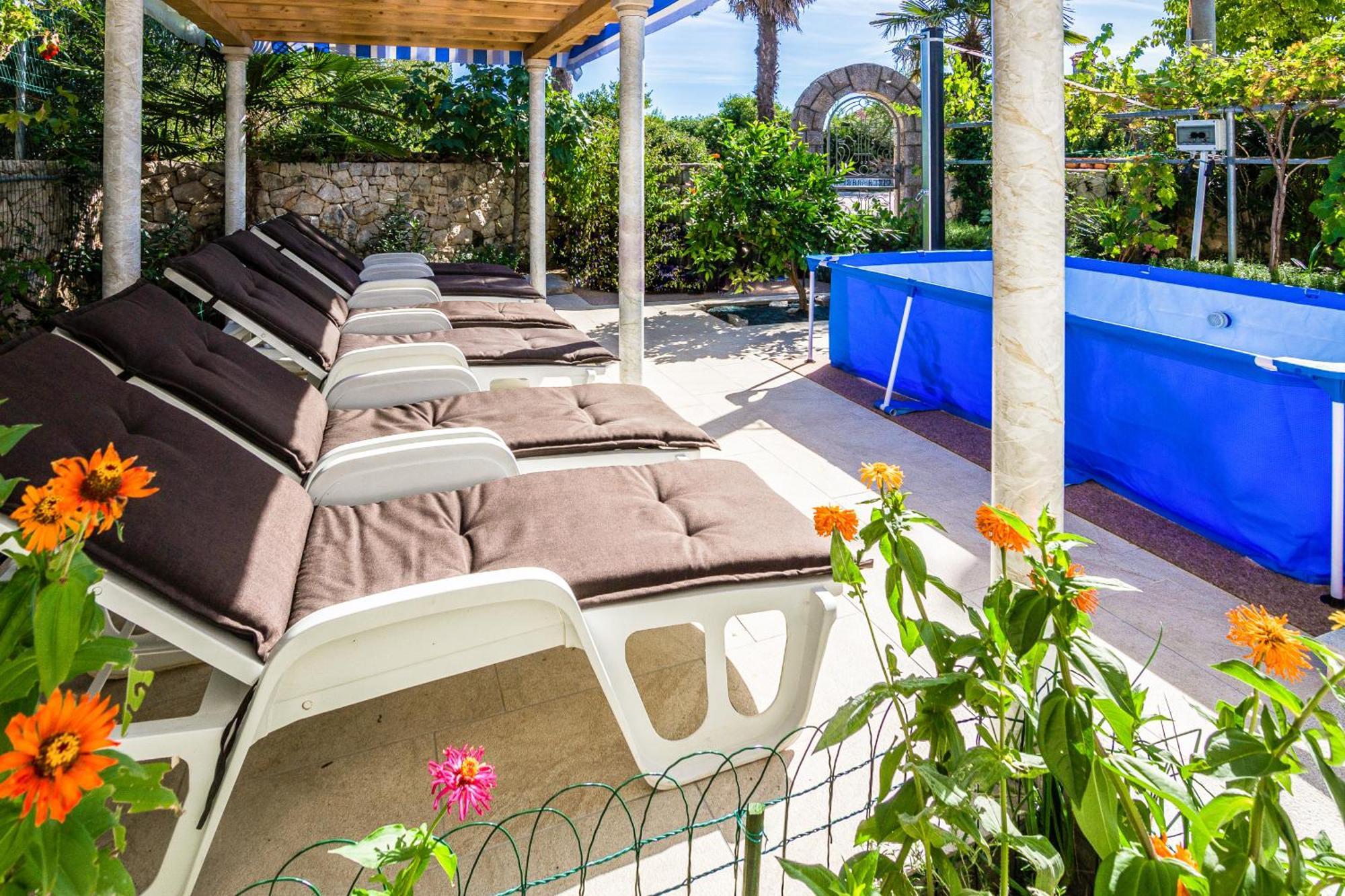 Apartment Villa Marija, Pinezici Крк Екстер'єр фото