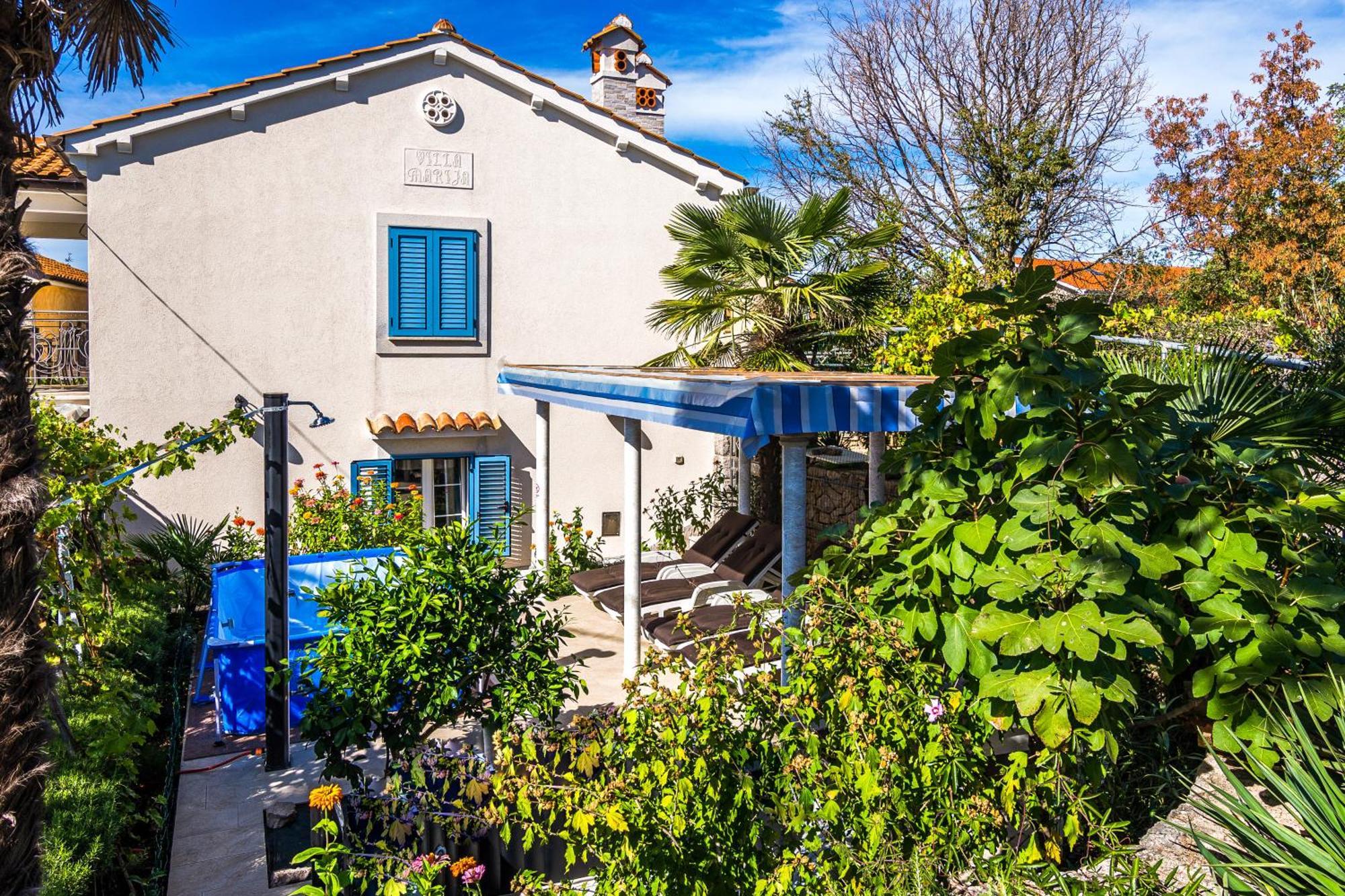 Apartment Villa Marija, Pinezici Крк Екстер'єр фото